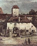 Bernardo Bellotto Ansicht von Pirna, Pirna von der Sudseite aus gesehen, mit Befestigungsanlagen und Obertor (Stadttor) sowie Festung Sonnenstein France oil painting artist